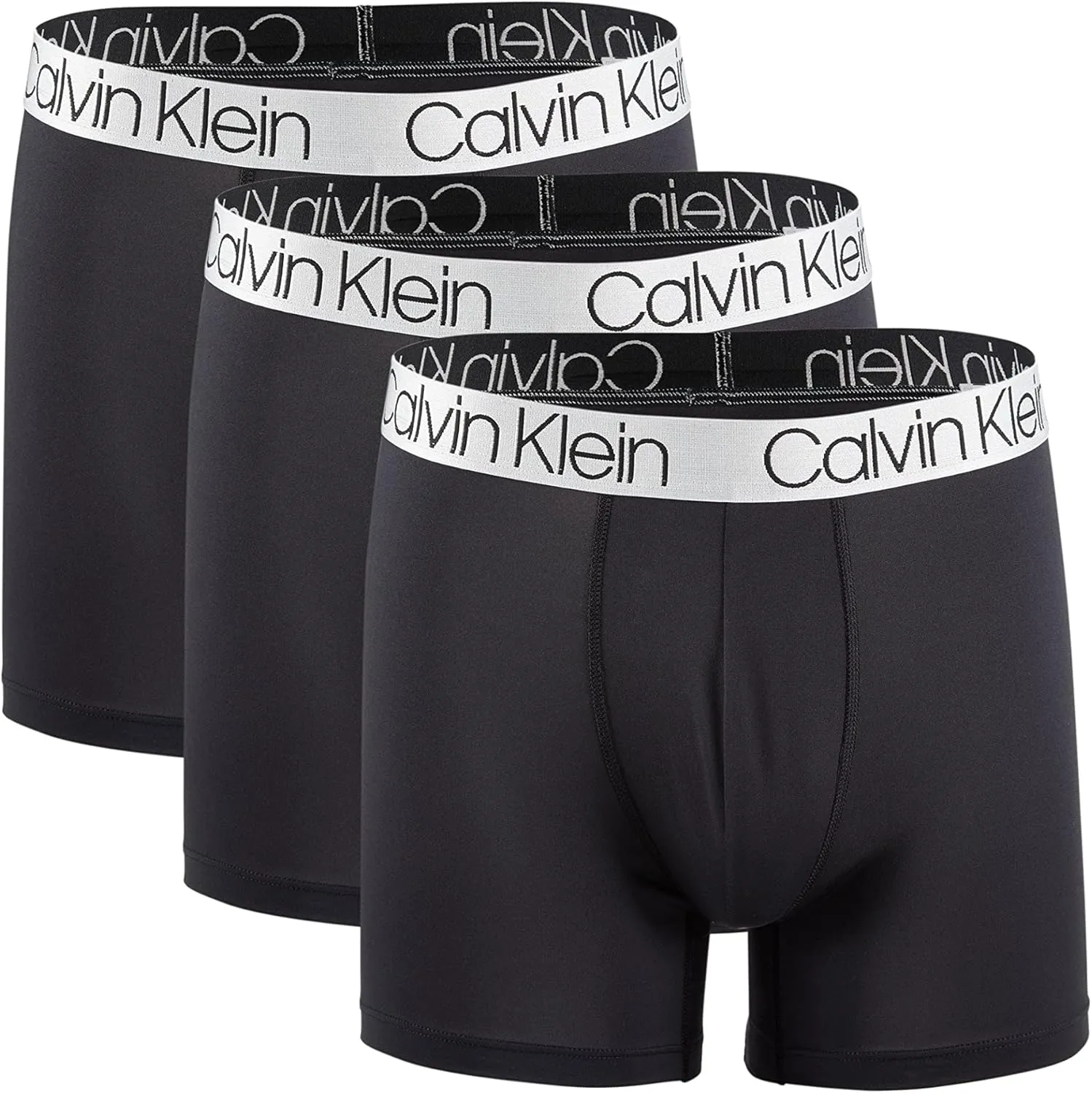 Calvin Klein Men`s Microfiber Boxer Briefs 3 Pack