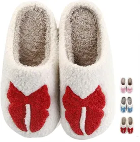 Cherry Slippers for Women Men Fruit Shoes Cute Memory Foam Soft Winter Warm Indoor Outdoor Slippers