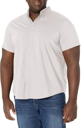 Dockers Men's Classic Fit Short Sleeve Signature Comfort Flex Shirt (Standard and Big & Tall)