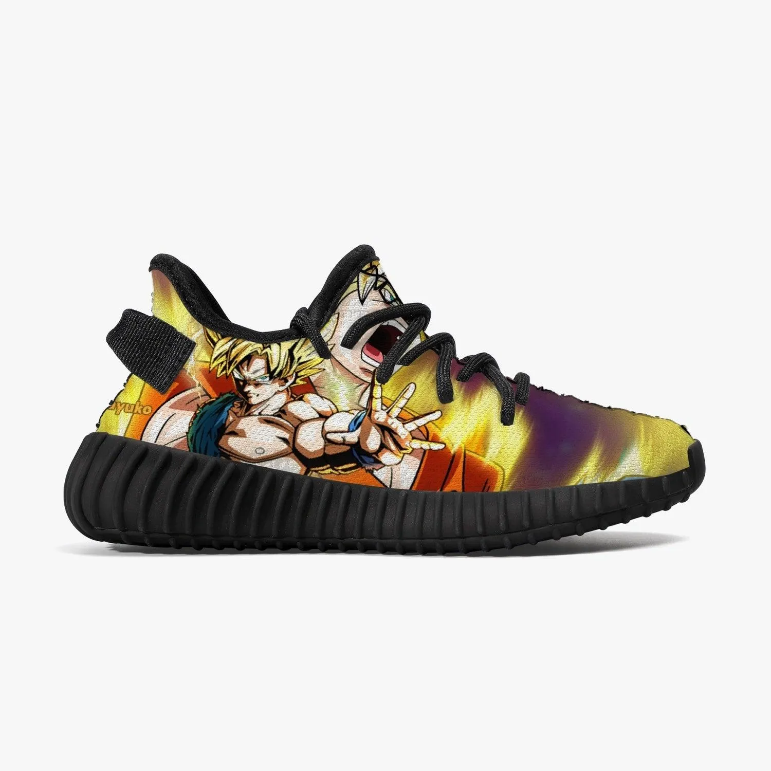 Dragonball Z Goku Super Saiyan Kids YZ Black Anime Shoes