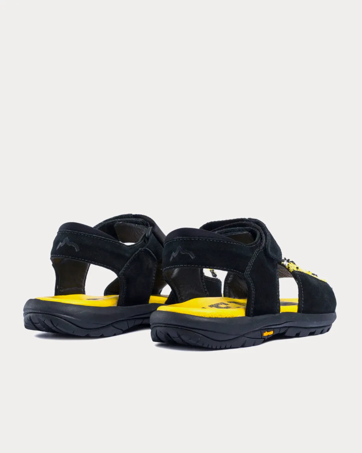 Dune Black / Light Yellow Sandals