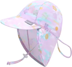 Duoyeree UPF 50  Baby Sun Hat with Ear and Neck Protection - Toddler Beach Hat for Boys & Girls - Ideal for Summer Fun
