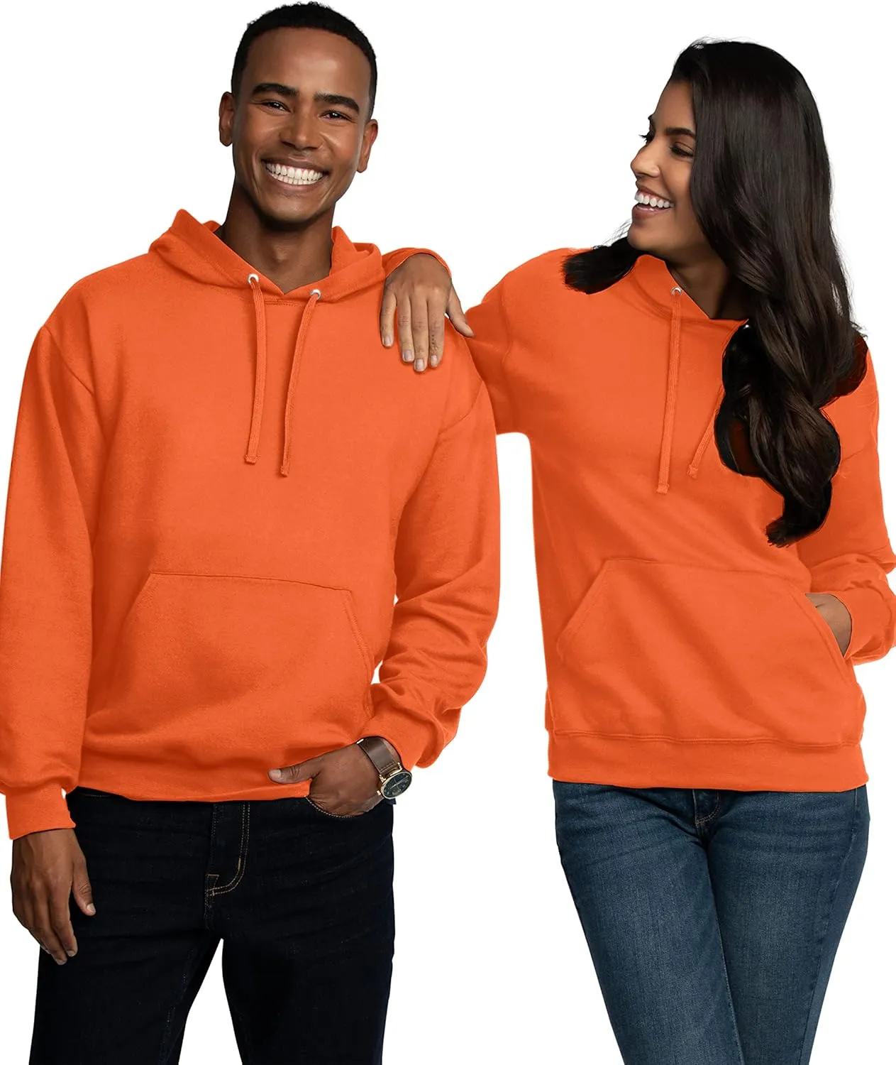 Fruit of the Loom Eversoft Fleece Hoodies, Pullover & Full Zip, Moisture Wicking & Breathable, Sizes S-4x