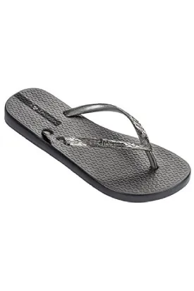 IPANEMA LADIES GLAM FLIPFLOPS - GRAPHITE
