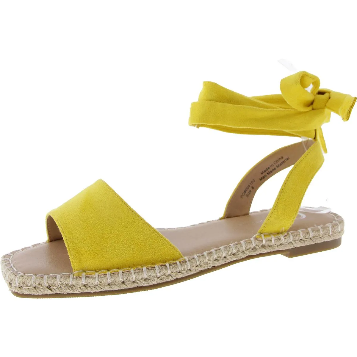 Journee Collection Womens Emilie Slip On Flat Espadrilles