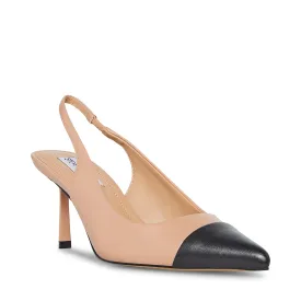 KLING TAN LEATHER HEELS