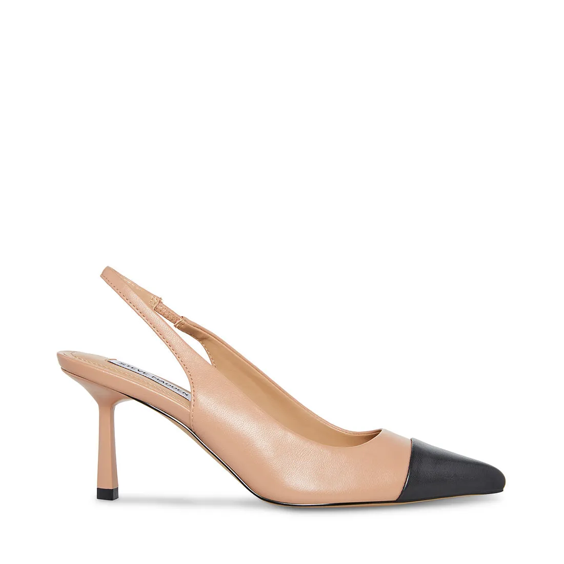 KLING TAN LEATHER HEELS