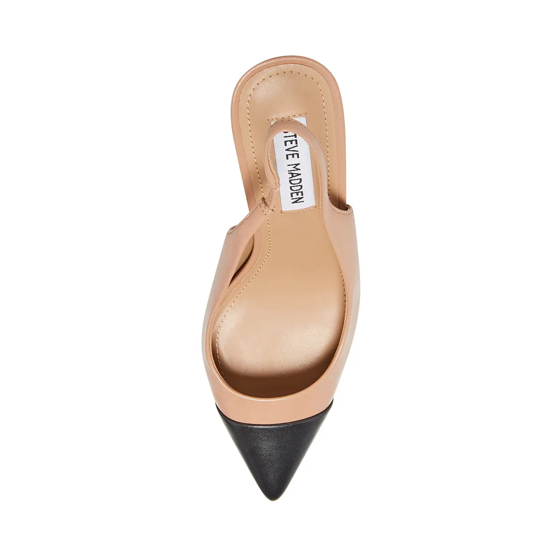 KLING TAN LEATHER HEELS