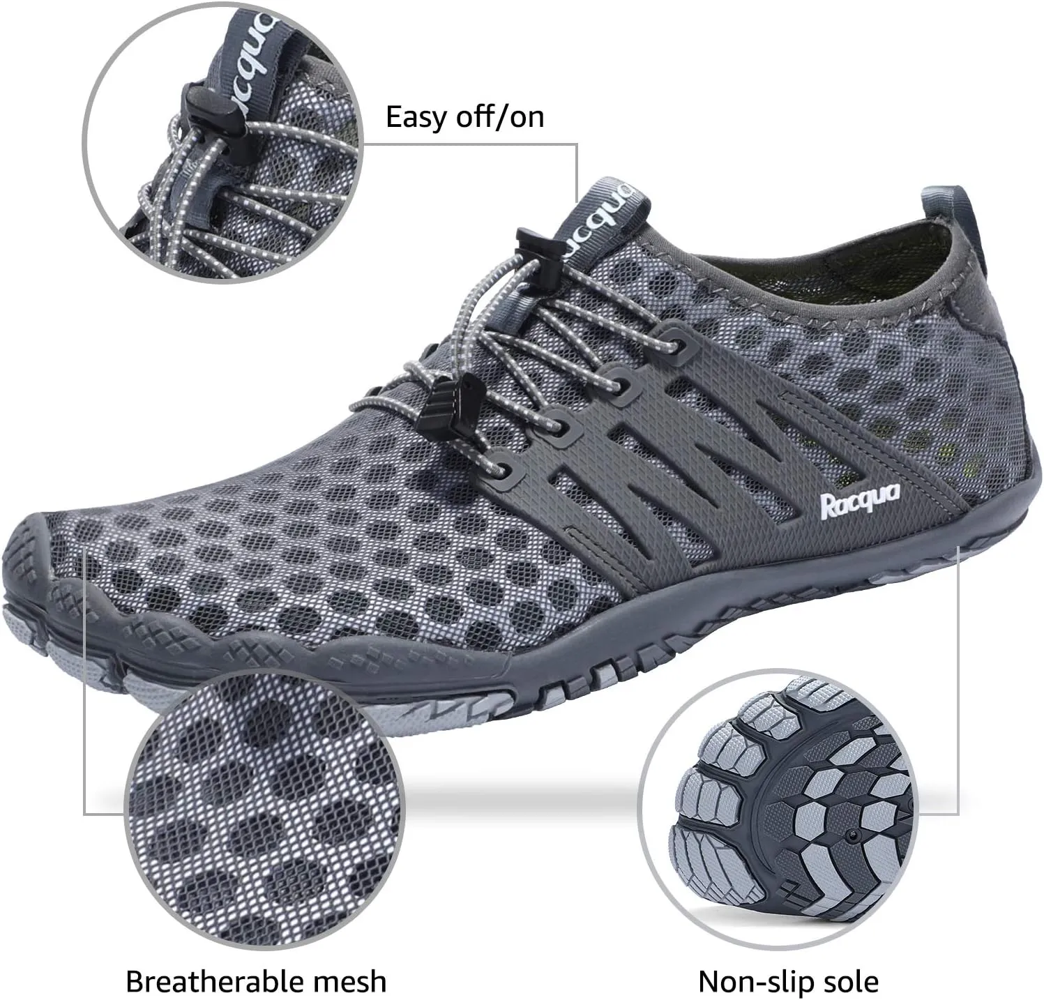 Racqua Composite Mesh Water Shoes Men Women