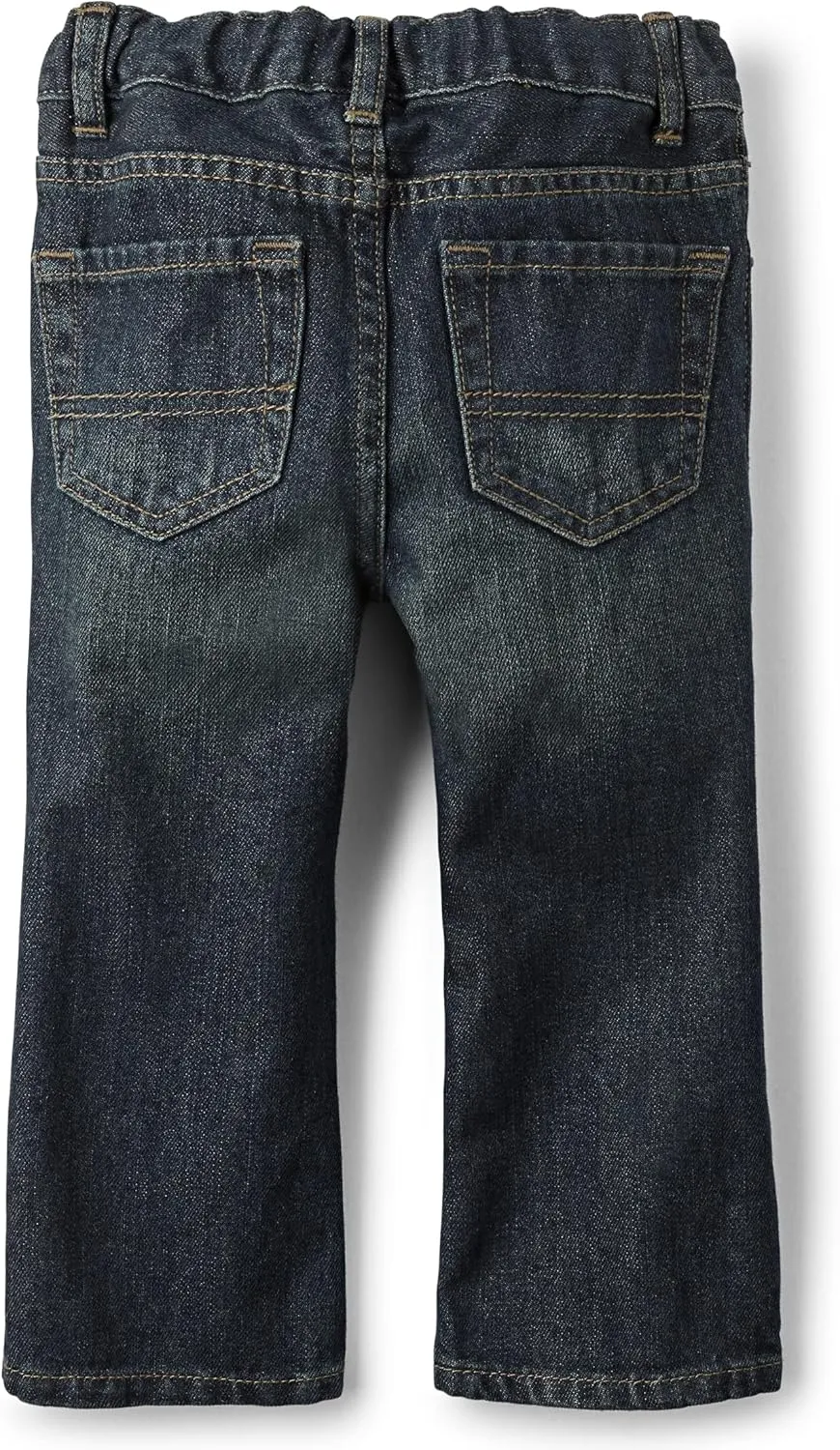 The Children's Place Baby Boys' and Toddler Bootcut Jeans